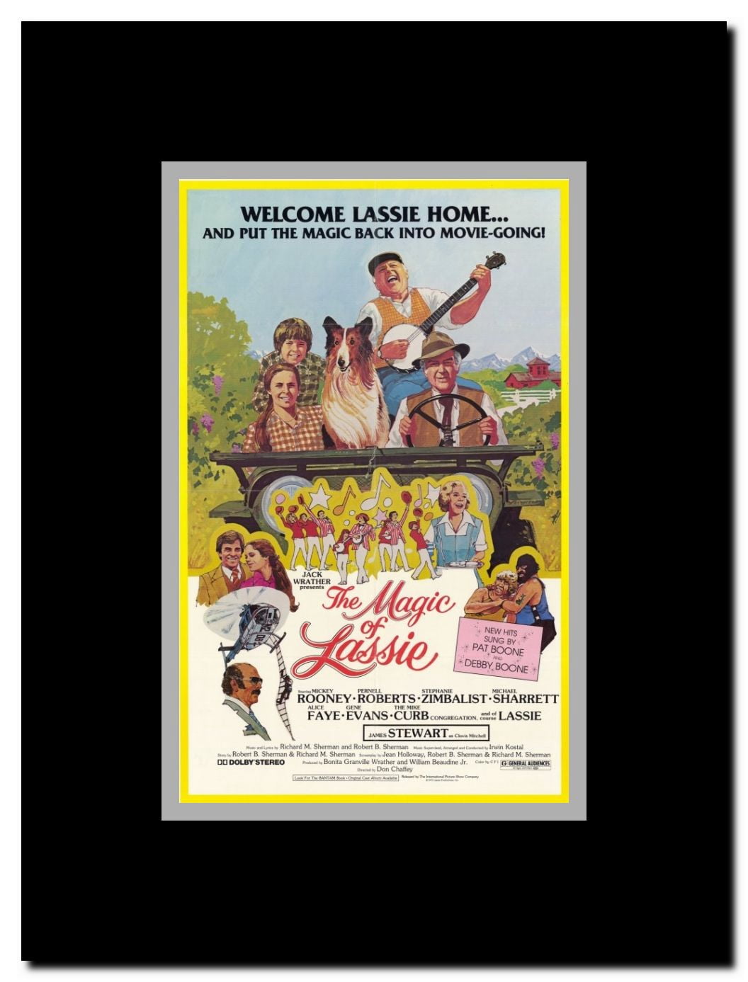 Magic of Lassie Framed Movie Poster