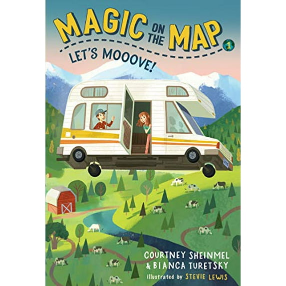 Pre-Owned Magic on the Map #1: Let's Mooove! (Paperback) 1635651662 9781635651669