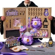 Aomesim Deluxe Potion Kits for Kids, Science Sets with Lights, Sounds & Mist Magic Mix Cauldron Toys, Birthday Halloween Gifts for Girls Ages 10-12