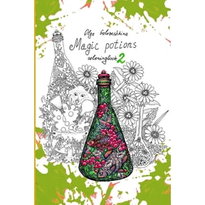 Magic potions 2: Coloring book (Paperback)