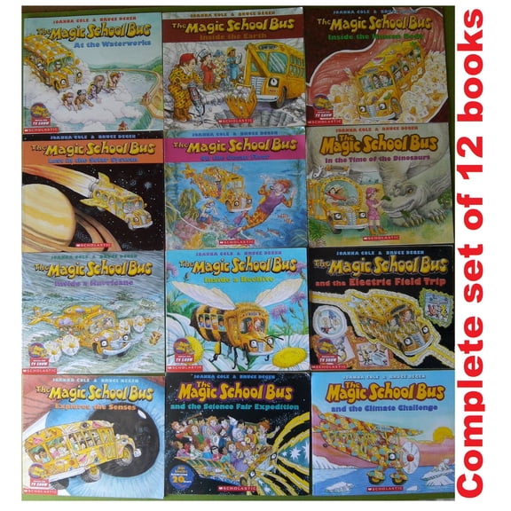 Magic school Bus: ( Original Series) 12 Books Complete Set