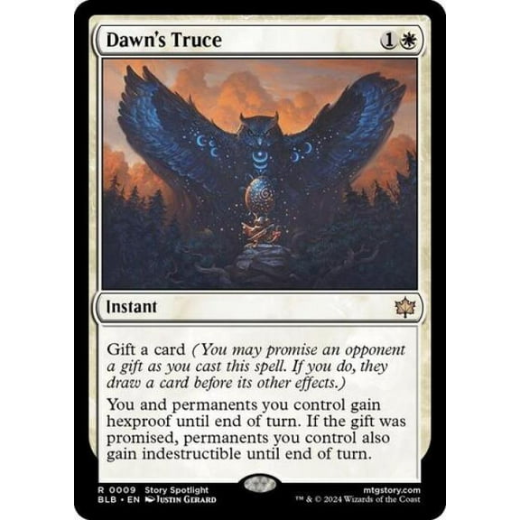 Magic the Gathering - Bloomburrow - Dawn's Truce Near Mint