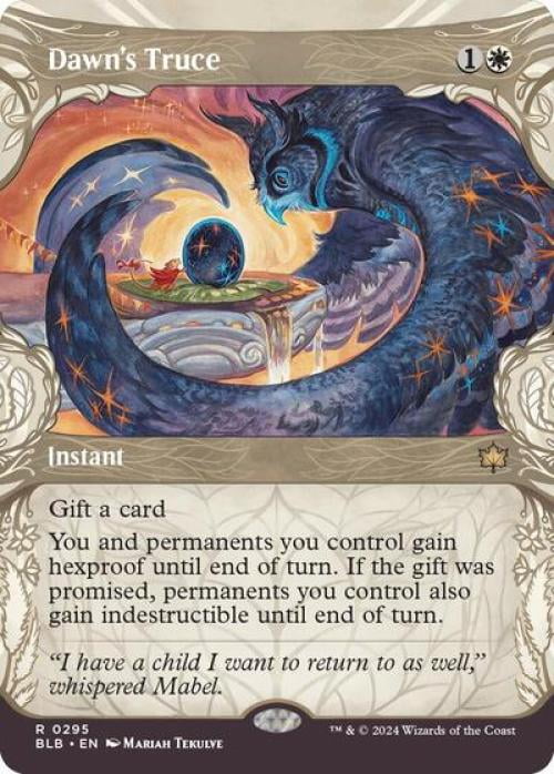 Magic the Gathering - Bloomburrow - Dawn's Truce (Showcase) Near Mint