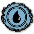 thumbnail image 1 of Magic the Gathering Blue Island Mana Enamel Lapel Pin, 1 of 2