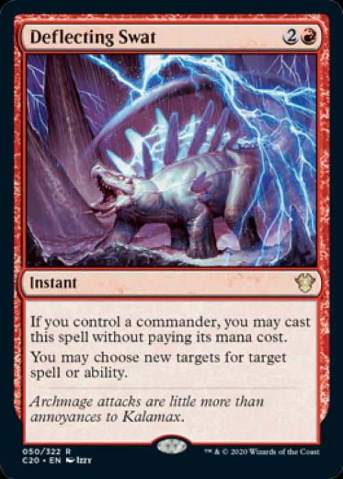 Magic the Gathering - Commander 2020 Ikoria - Deflecting Swat Near Mint