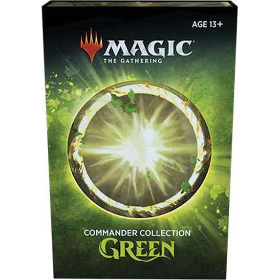 MtG Trading Card Game Green Commander Collection