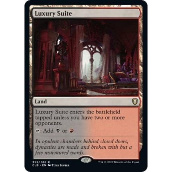 Magic the Gathering - Commander Legends: Battle for Baldur's Gate - Luxury Suite Near Mint