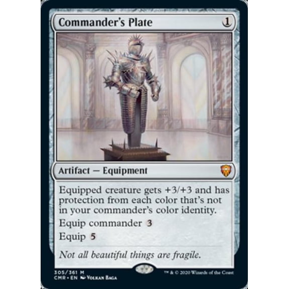 Magic the Gathering - Commander Legends - Commander's Plate Near Mint