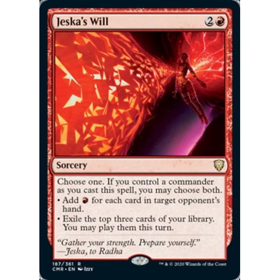 Magic the Gathering - Commander Legends - Jeska's Will Near Mint
