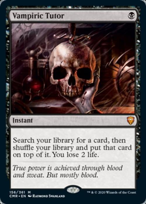Magic the Gathering - Commander Legends - Vampiric Tutor Near Mint