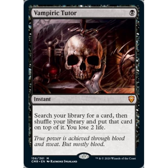 Magic the Gathering - Commander Legends - Vampiric Tutor Near Mint