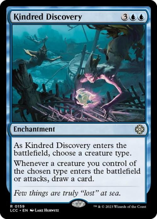 Magic the Gathering - Commander: The Lost Caverns of Ixalan - Kindred Discovery Near Mint