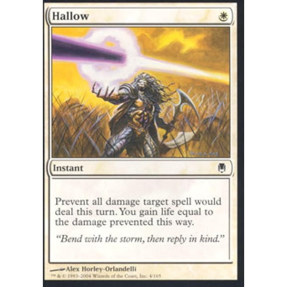 Magic the Gathering - Darksteel - Hallow Medium Play Foil