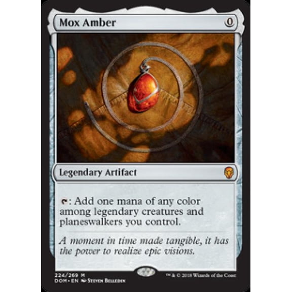 Magic the Gathering - Dominaria - Mox Amber Near Mint
