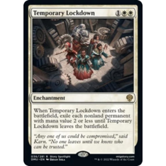 Magic the Gathering - Dominaria United - Temporary Lockdown Near Mint