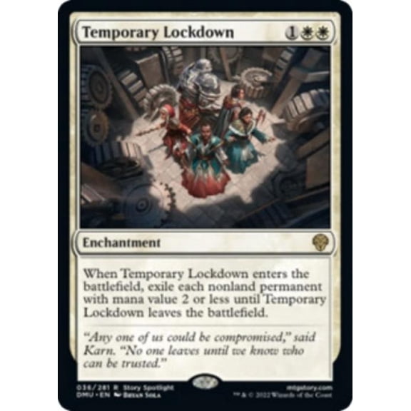 Magic the Gathering - Dominaria United - Temporary Lockdown Near Mint