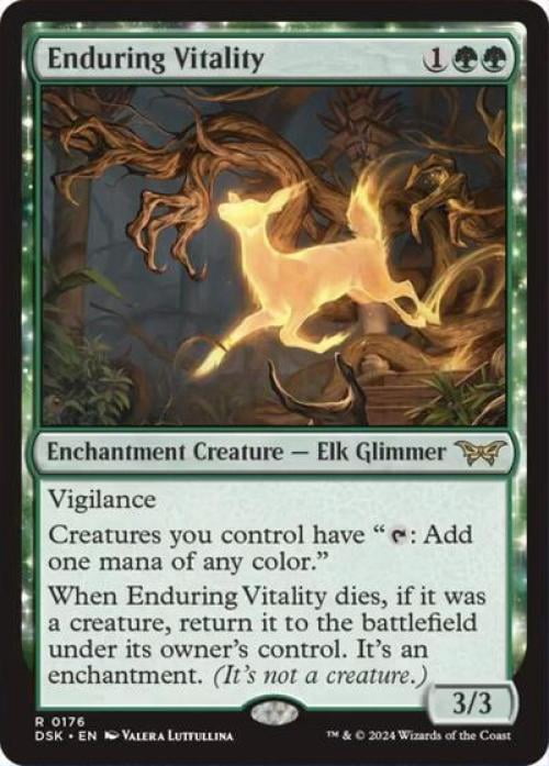 Magic the Gathering - Duskmourn: House of Horror - Enduring Vitality Near Mint