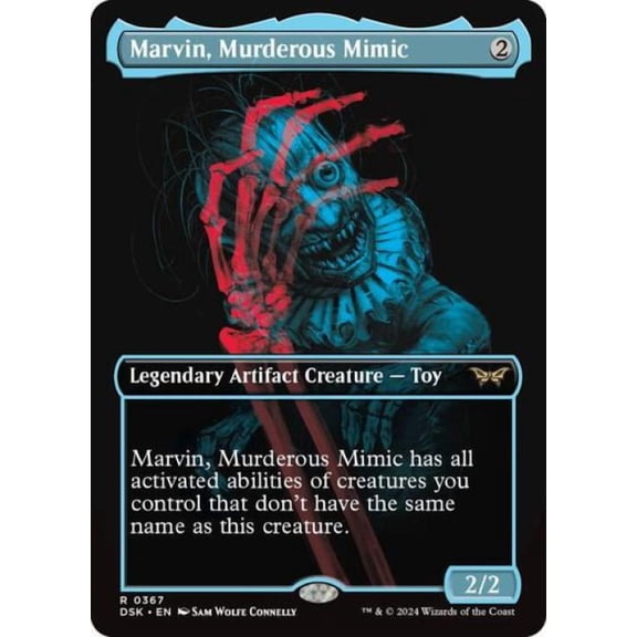 Magic the Gathering - Duskmourn: House of Horror - Marvin, Murderous Mimic (Showcase) Near Mint