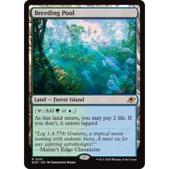 Magic the Gathering - Edge of Eternities - Breeding Pool Near Mint