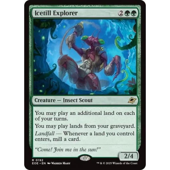 Magic the Gathering - Edge of Eternities - Icetill Explorer Near Mint