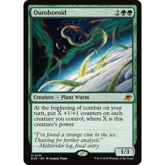Magic the Gathering - Edge of Eternities - Ouroboroid Near Mint Foil