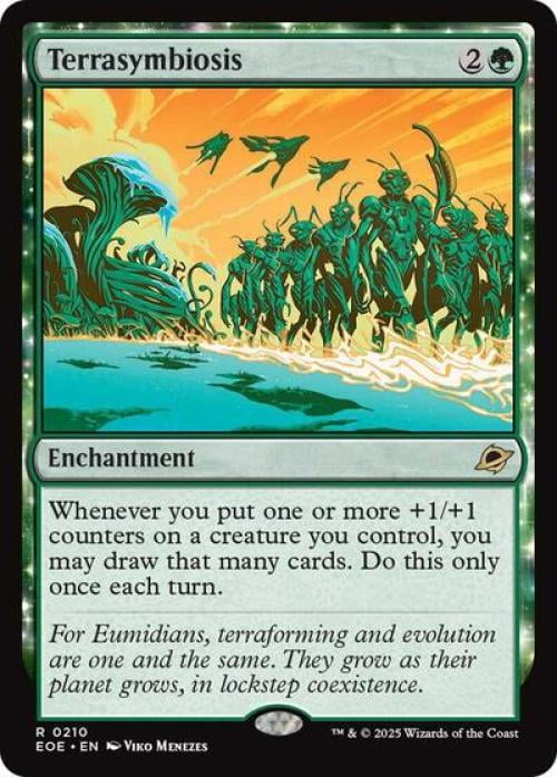 Magic the Gathering - Edge of Eternities - Terrasymbiosis Near Mint