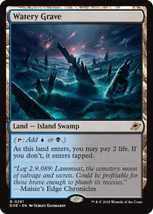 Magic the Gathering - Edge of Eternities - Watery Grave Near Mint