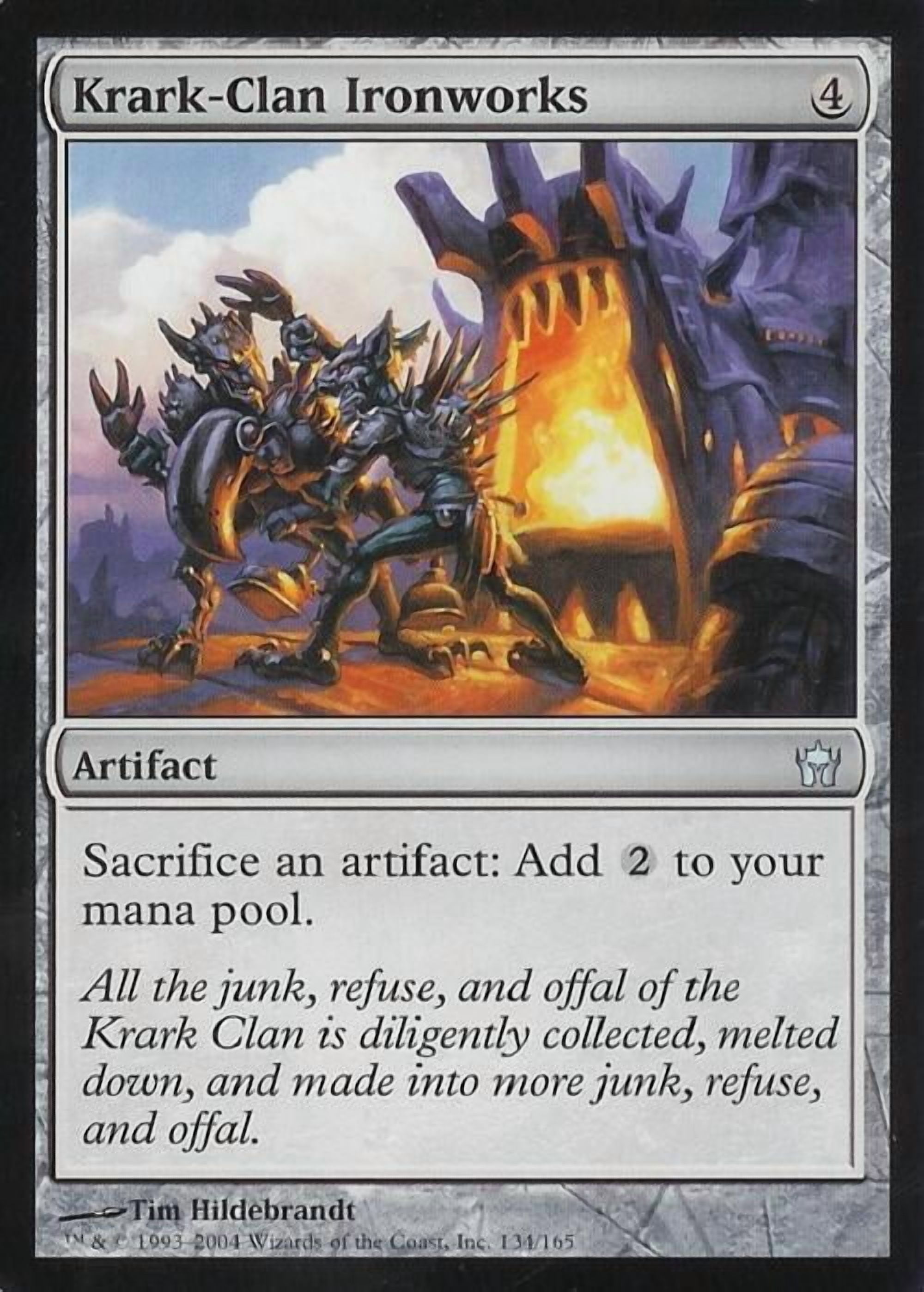 Magic the Gathering - Fifth Dawn - Krark-Clan Ironworks Light Play