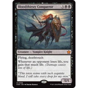 Magic the Gathering - Foundations - Bloodthirsty Conqueror Near Mint