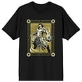thumbnail image 1 of Magic the Gathering Gideon White Card Mens Black Graphic Tee - 3XL, 1 of 3