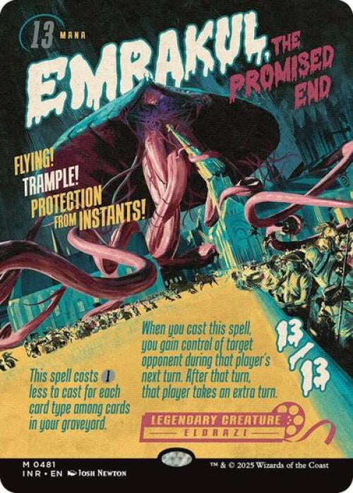 Magic the Gathering - Innistrad Remastered - Emrakul, the Promised End (Showcase) Near Mint
