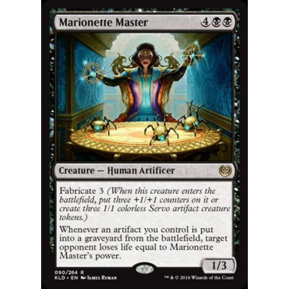 Magic the Gathering - Kaladesh - Marionette Master Near Mint Foil