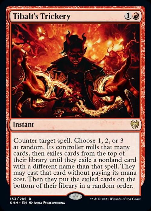 Magic the Gathering - Kaldheim - Tibalt's Trickery Near Mint