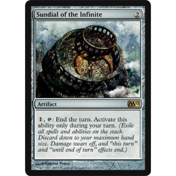 Magic the Gathering - Magic 2012 Core Set - Sundial of the Infinite Light Play