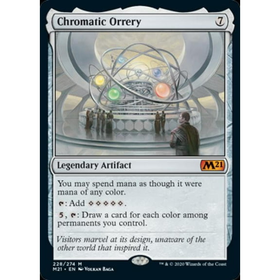 Magic the Gathering - Magic 2021 Core Set - Chromatic Orrery Near Mint