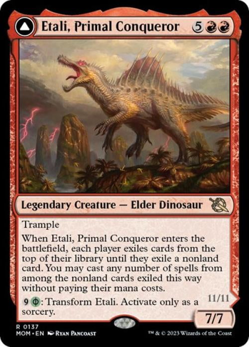 Magic the Gathering - March of the Machine - Etali, Primal Conqueror Near Mint