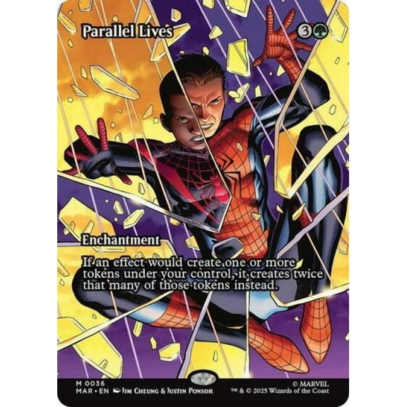 Magic the Gathering - Marvel Eternal-Legal - Parallel Lives (Borderless) Near Mint