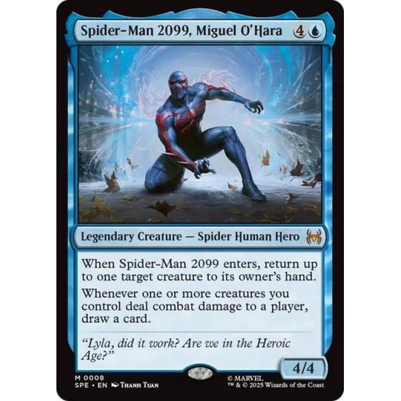 Magic the Gathering - Marvel's Spider-Man: Eternal-Legal - Spider-Man 2099, Miguel O'Hara Near Mint