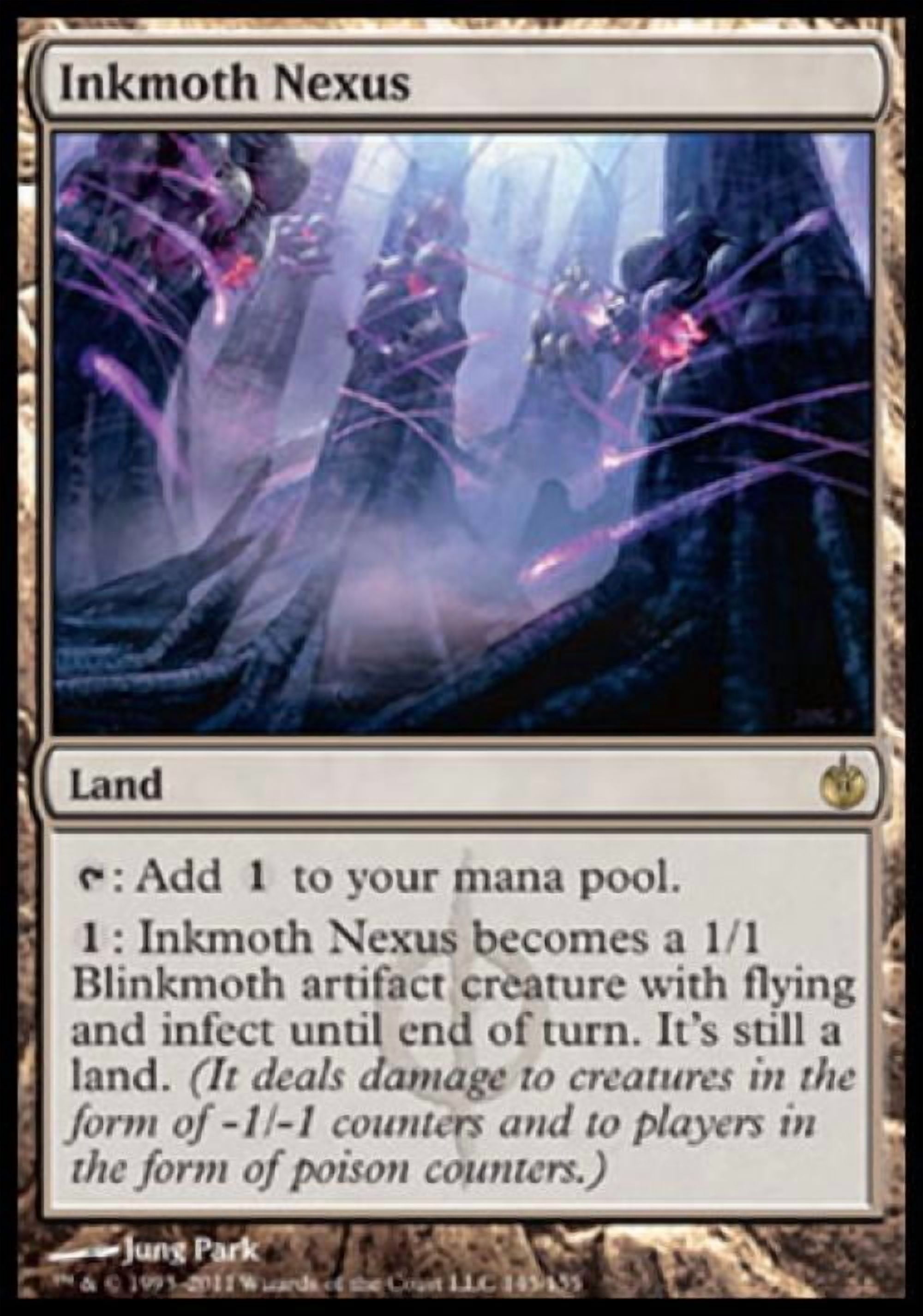 Magic the Gathering - Mirrodin Besieged - Inkmoth Nexus Light Play
