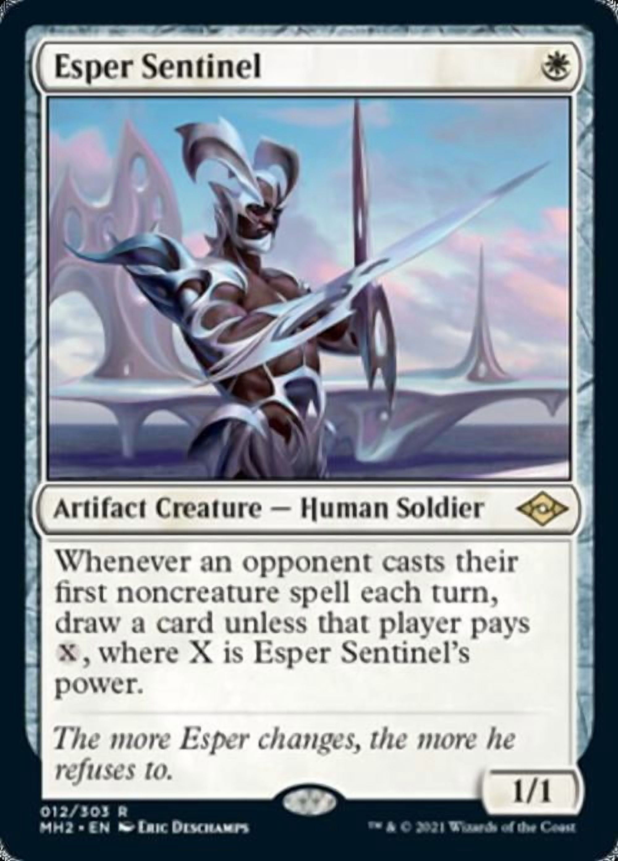 Magic the Gathering - Modern Horizons 2 - Esper Sentinel Near Mint