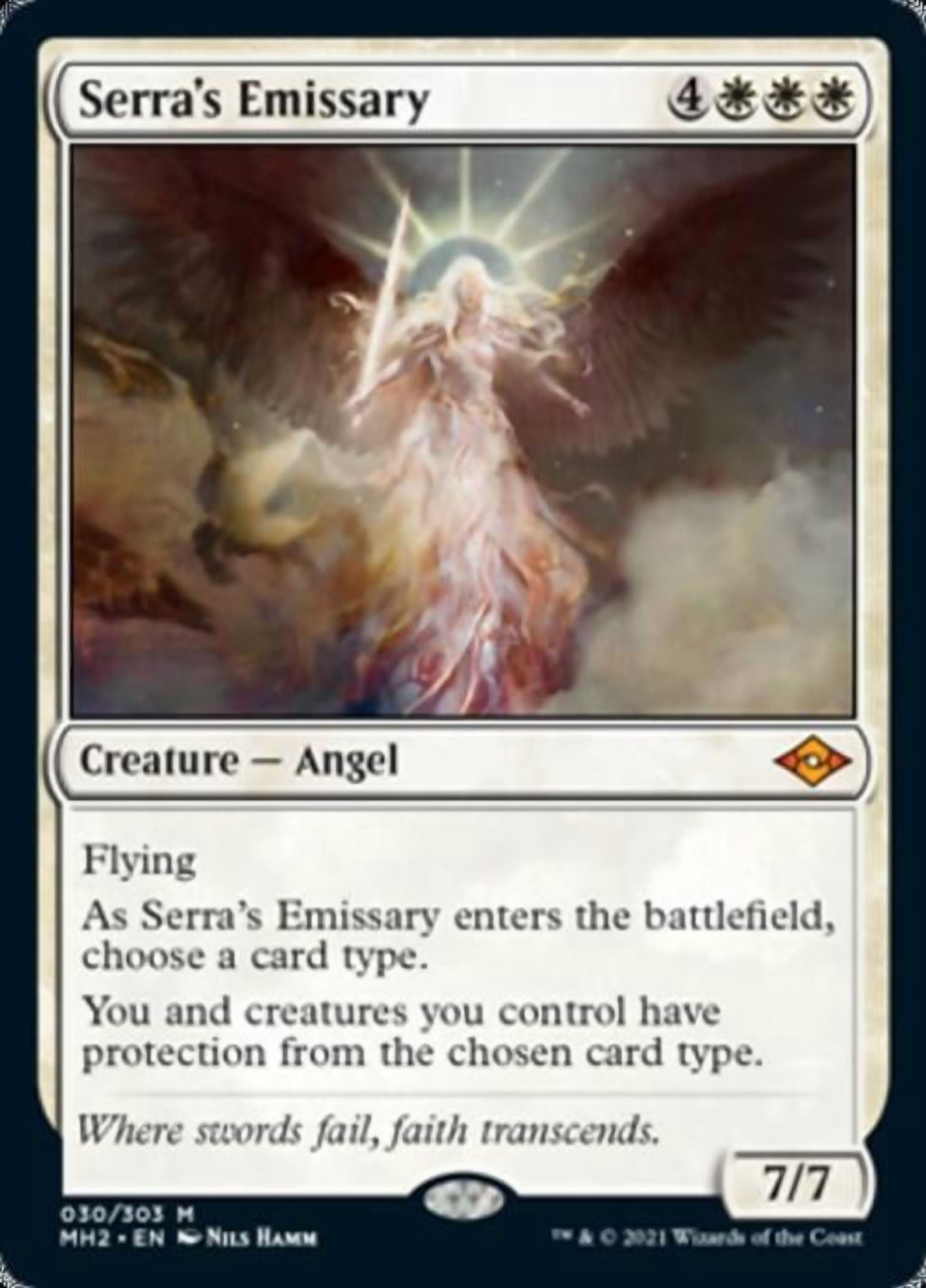 Magic the Gathering - Modern Horizons 2 - Serra's Emissary Near Mint