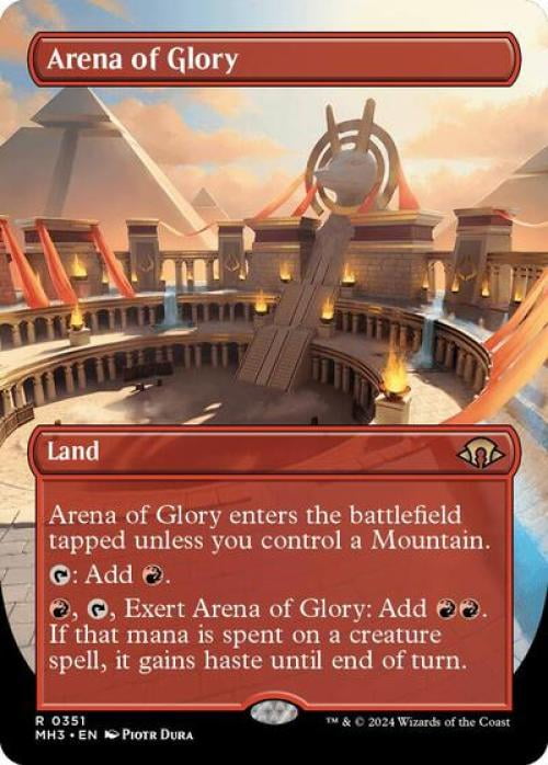 Magic the Gathering - Modern Horizons 3 - Arena of Glory (Borderless) Near Mint