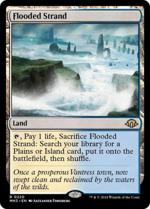 Magic the Gathering - Modern Horizons 3 - Flooded Strand Near Mint