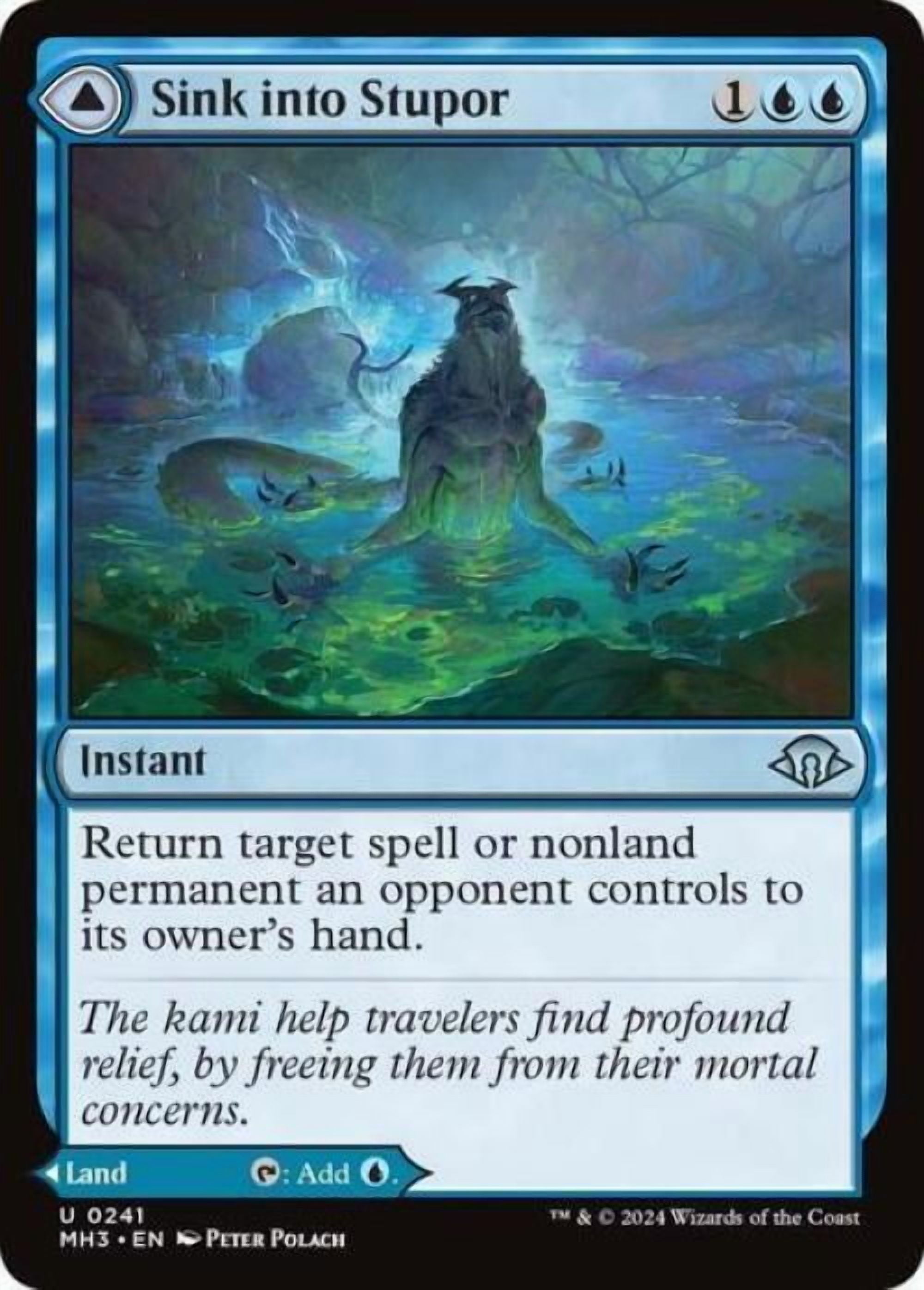 Magic the Gathering - Modern Horizons 3 - Sink into Stupor Near Mint