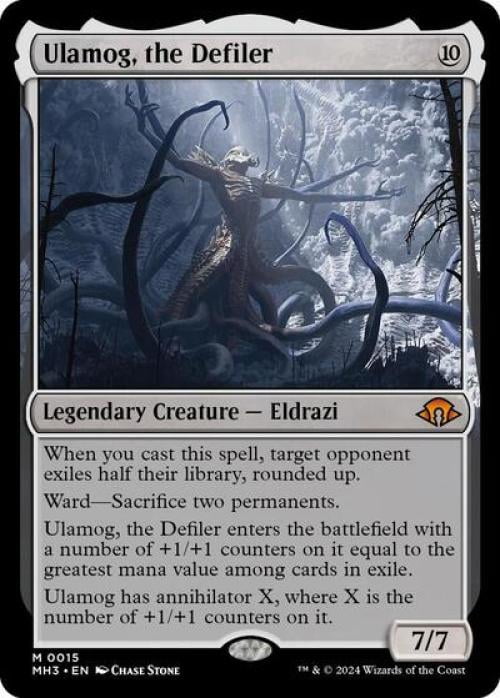 Magic the Gathering - Modern Horizons 3 - Ulamog, the Defiler Near Mint