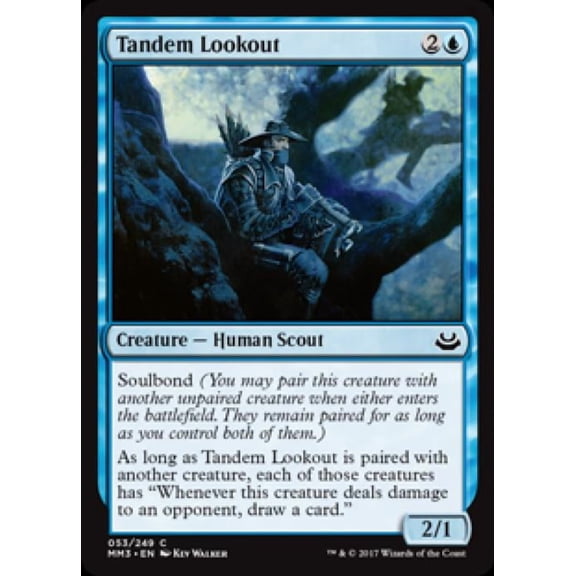 Magic the Gathering - Modern Masters 2017 - Tandem Lookout Light Play Foil
