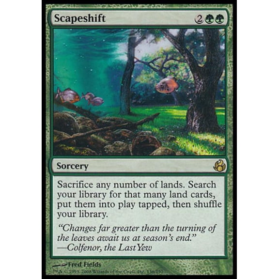 Magic the Gathering - Morningtide - Scapeshift Medium Play