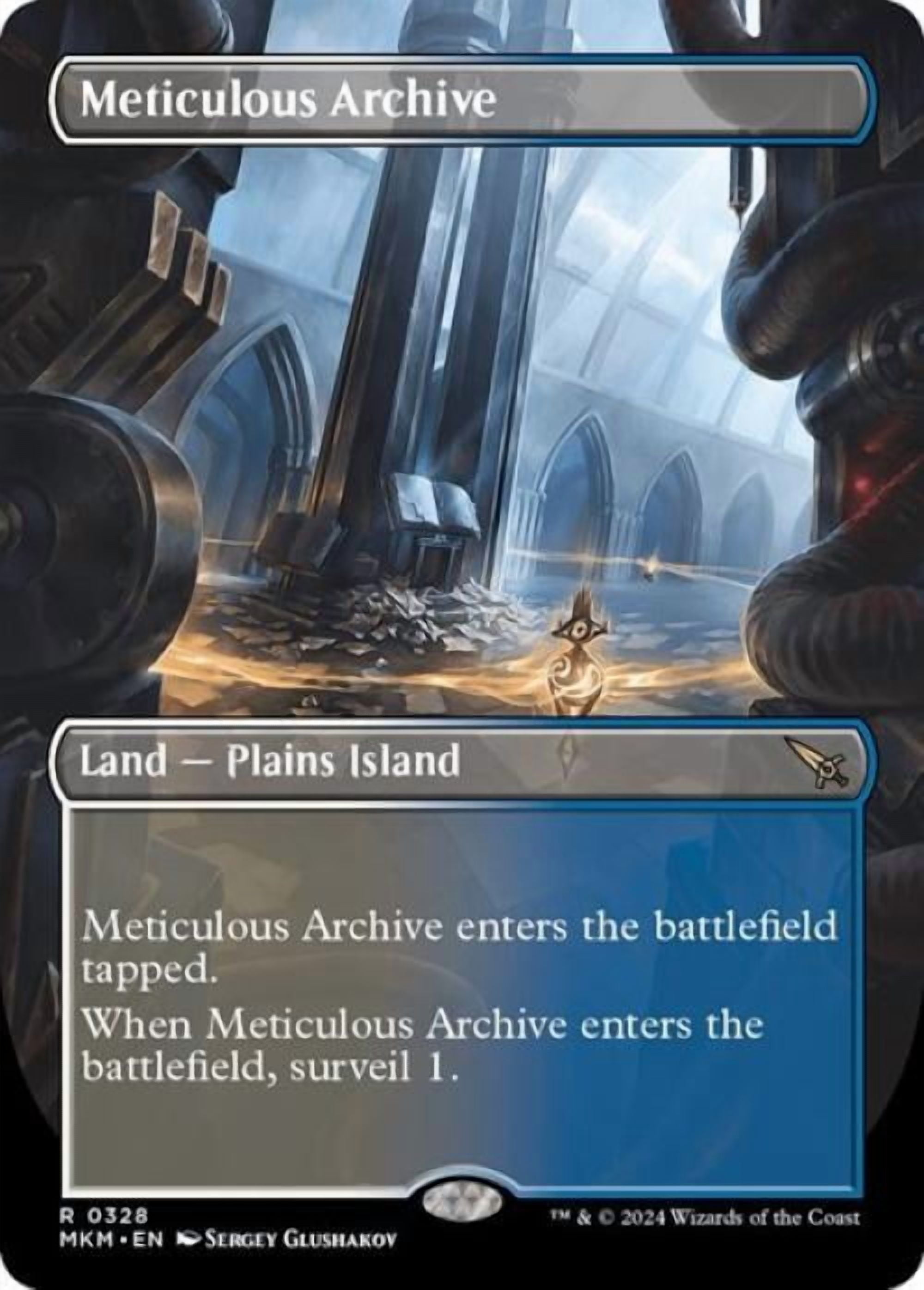 Magic the Gathering - Murders at Karlov Manor - Meticulous Archive (Borderless) Near Mint