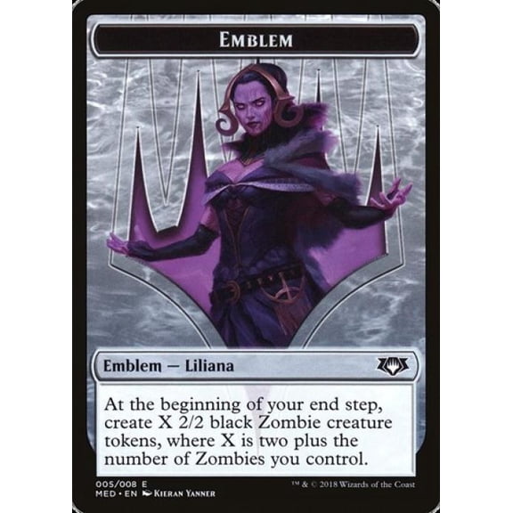 Magic the Gathering - Mythic Edition: Guilds of Ravnica - Emblem - Liliana, the Last Hope Near Mint