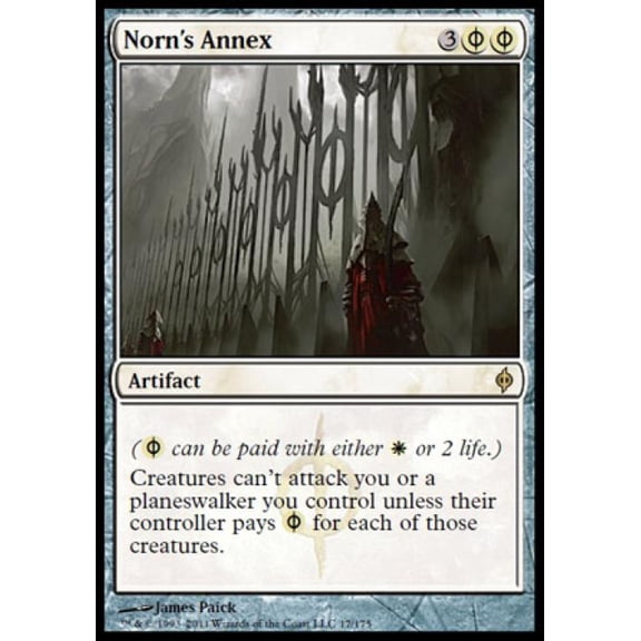 Magic the Gathering - New Phyrexia - Norn's Annex Light Play